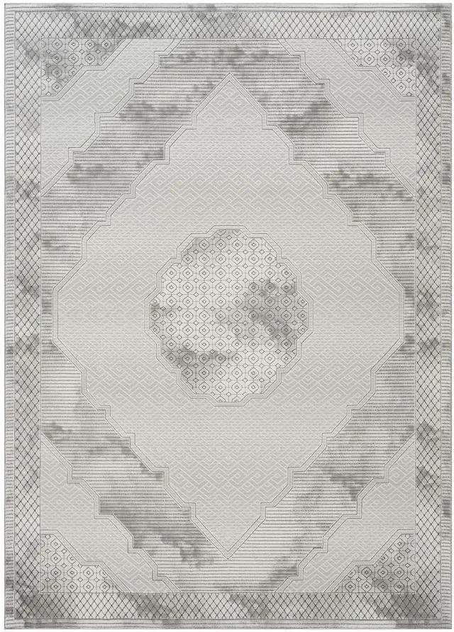 Main image of Geometrix GC_DIM1004 Gray 7 ft. 10 in. x 10 ft. 6 in. Area Rug