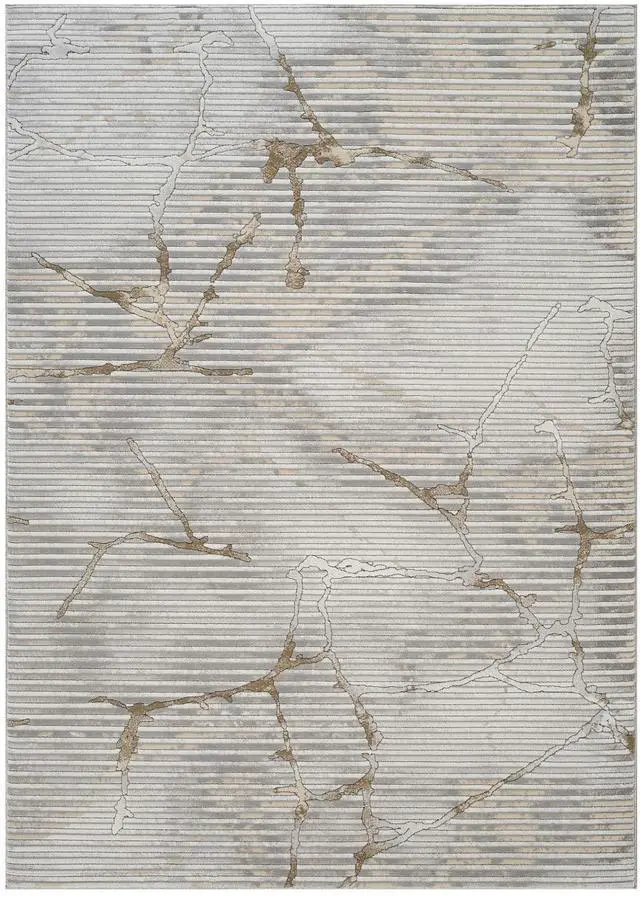 Main image of Geometrix GC_DIM1005 Gray 7 ft. 10 in. x 10 ft. 6 in. Area Rug