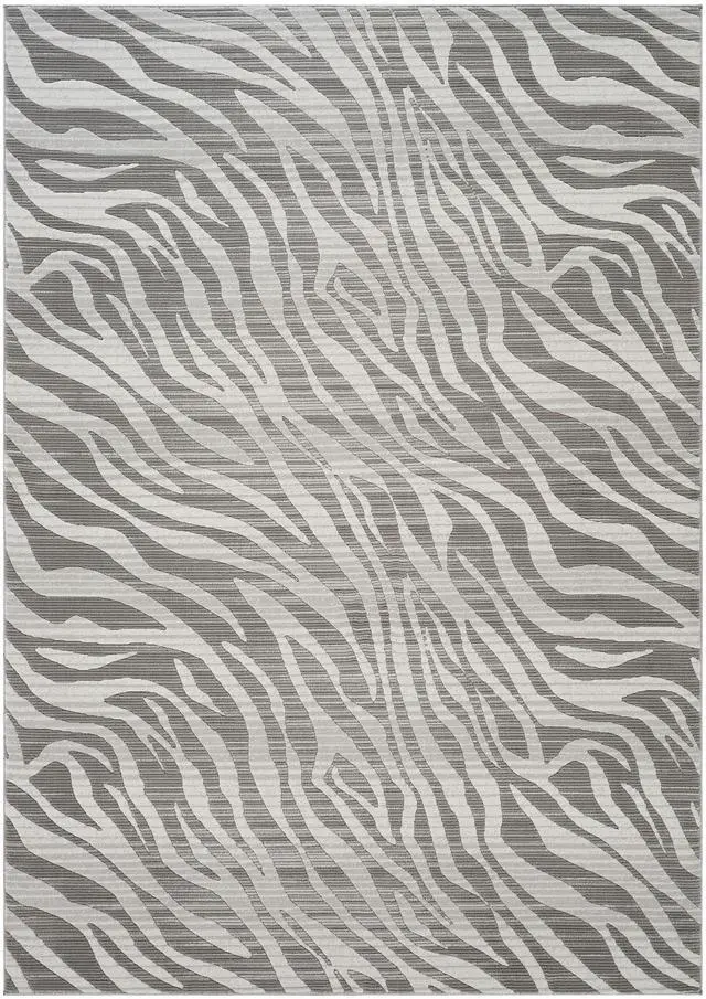 Main image of Geometrix GC_DIM1008 Gray 5 ft. 3 in. x 7 ft. 3 in. Area Rug