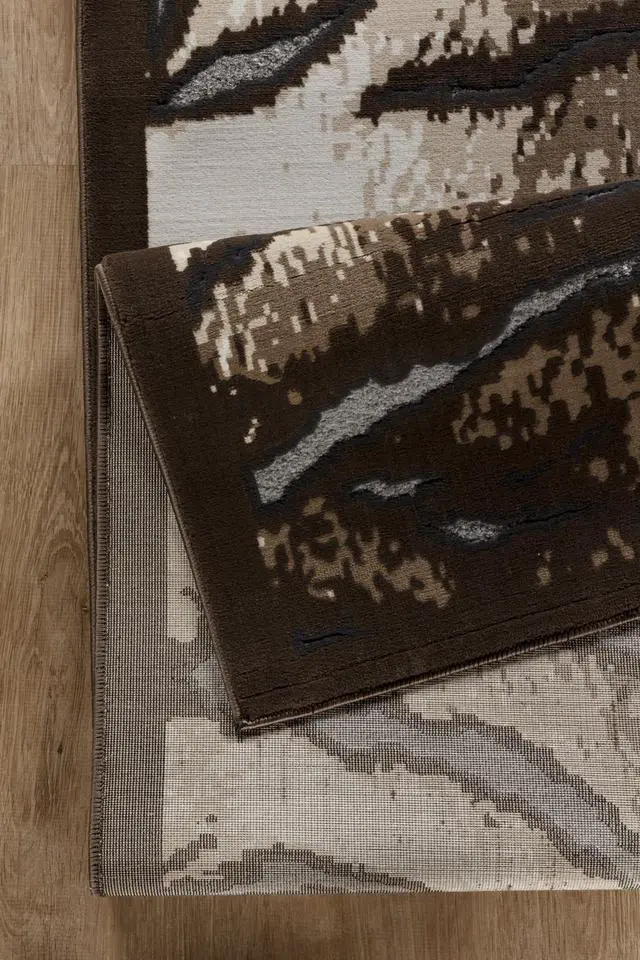 Alt view image 4 of 5 - Hide GC_CHD1001 Brown 7 ft. 10 in. x 10 ft. 3 in. Area Rug