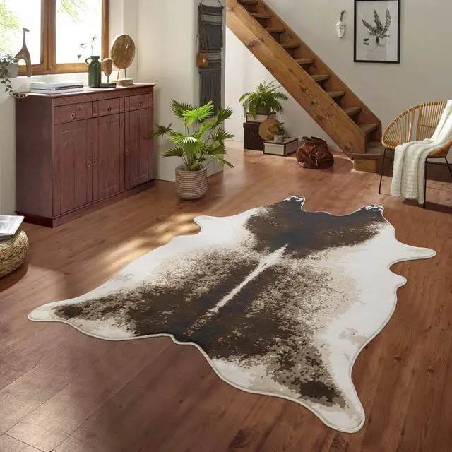 Alt view image 2 of 4 - Hide GC_CHD1002 Brown 5 ft. x 7 ft. Area Rug