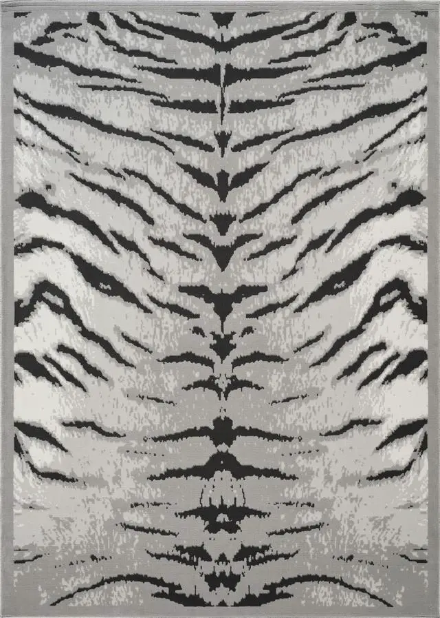 Main image of Hide GC_CHD1005 Gray 7 ft. 10 in. x 10 ft. 3 in. Area Rug