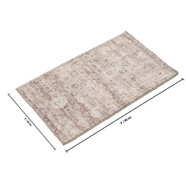 Alt view image 4 of 4 - Majestic GC_RYL1001 L. Brown 2 ft. x 3 ft. Area Rug