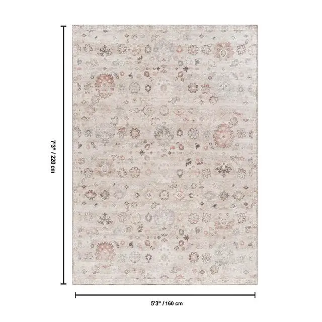 Alt view image 4 of 4 - Majestic GC_RYL1002 Beige 5 ft. 3 in. x 7 ft. 3 in. Area Rug