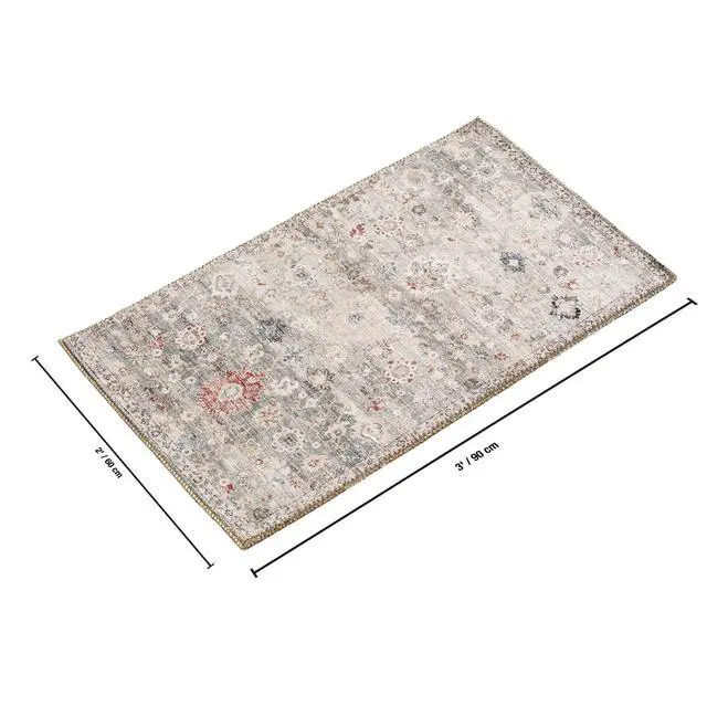 Alt view image 4 of 4 - Majestic GC_RYL1003 Green 2 ft. x 3 ft. Area Rug