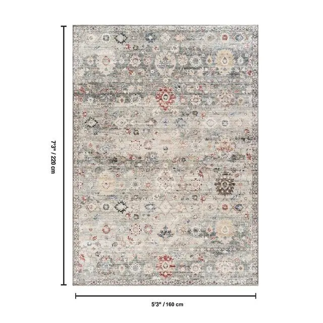 Alt view image 4 of 4 - Majestic GC_RYL1003 Green 5 ft. 3 in. x 7 ft. 3 in. Area Rug