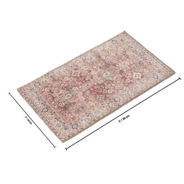 Alt view image 4 of 4 - Majestic GC_RYL1005 Red 2 ft. x 3 ft. Area Rug
