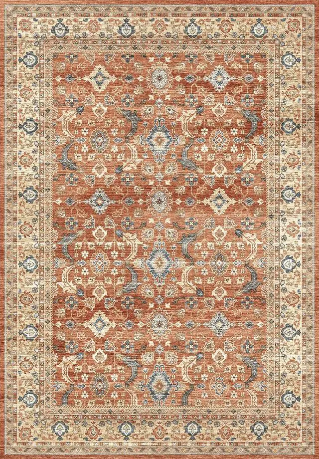 Alt view image 2 of 5 - Majestic GC_RYL1005 Red 5 ft. 3 in. x 7 ft. 3 in. Area Rug