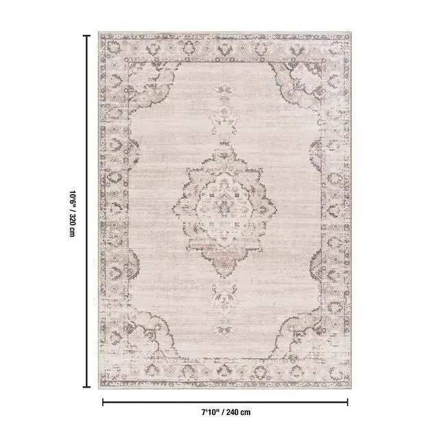 Alt view image 5 of 5 - Majestic GC_RYL1006 Beige 7 ft. 10 in. x 10 ft. 6 in. Area Rug