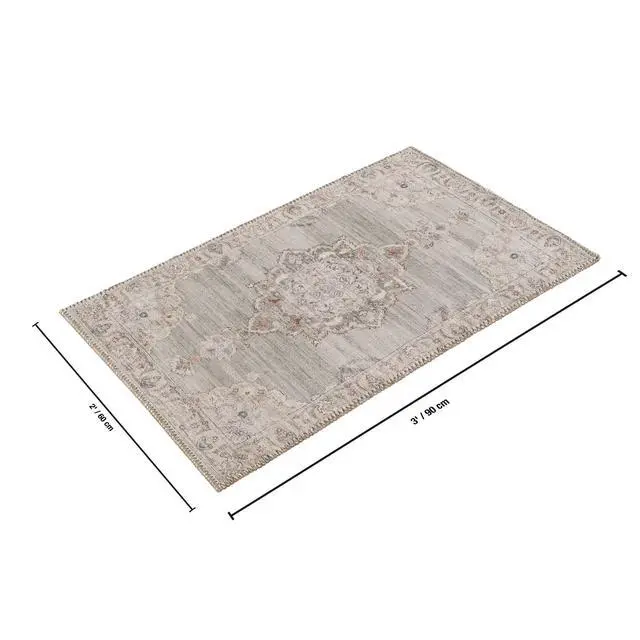 Alt view image 4 of 4 - Majestic GC_RYL1007 Green 2 ft. x 3 ft. Area Rug