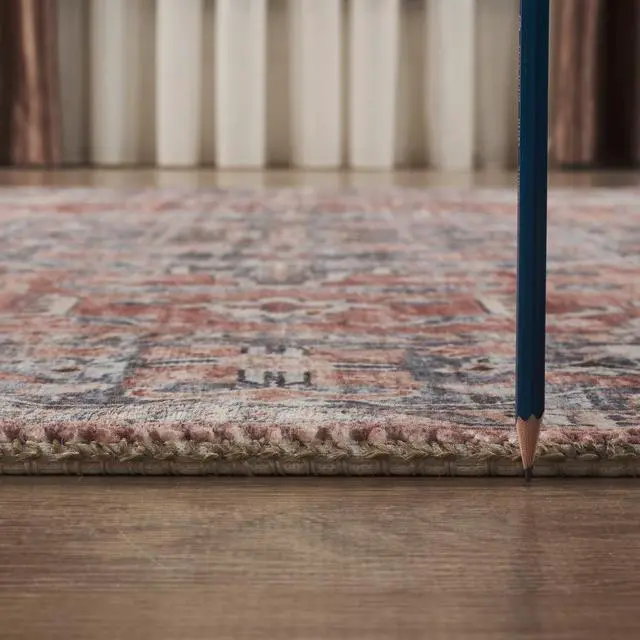 Alt view image 3 of 4 - Majestic GC_RYL1009 Rose 5 ft. 3 in. x 7 ft. 3 in. Area Rug
