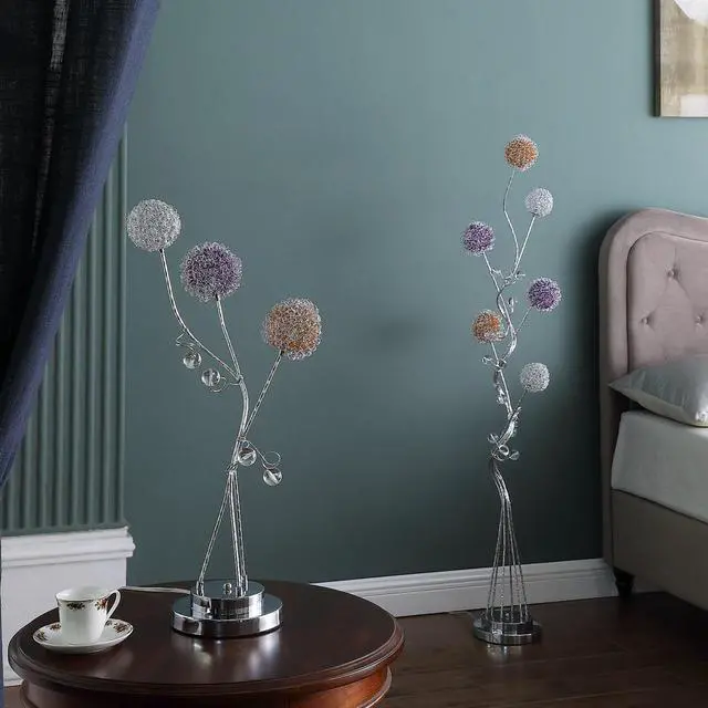 Alt view image 5 of 5 - 58.5" in 6 Aluminum Led Zeus Metal Floor Lamp