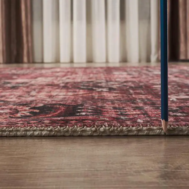 Alt view image 2 of 5 - Majestic GC_RYL1010 Red 2 ft. 7 in. x 9 ft. 10 in. Area Rug