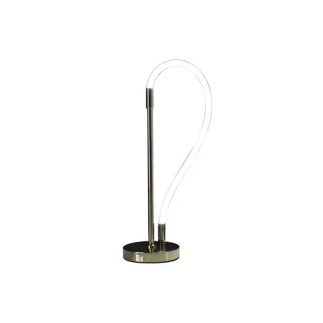 Alt view image 4 of 5 - 20.5" in Elastilight Led Tube W/ Magnetic End Contemporary Rose Gold Table Lamp