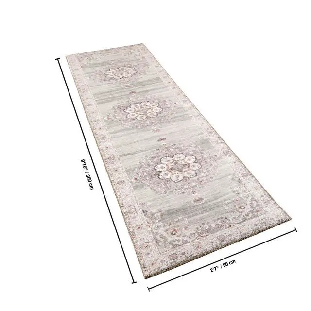 Alt view image 5 of 5 - Oxford GC_NBL2013 Green 2 ft. 7 in. x 9 ft. 10 in. Area Rug