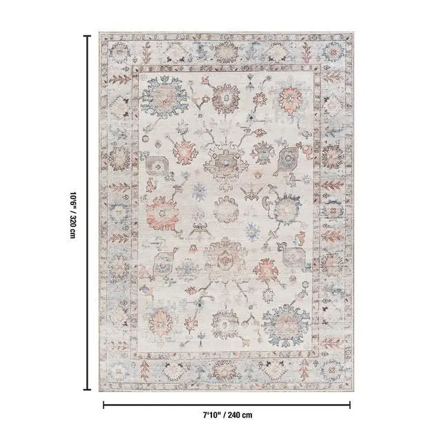 Alt view image 5 of 5 - Oxford GC_NBL2014 Multi 7 ft. 10 in. x 10 ft. 6 in. Area Rug