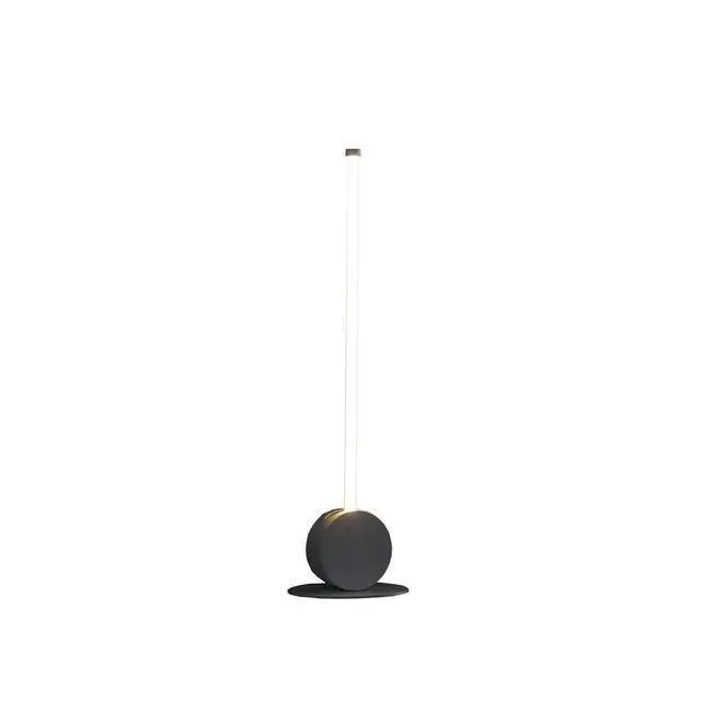 Alt view image 2 of 4 - 23" in Modern Led Leaning towering Stick Metal Table Lamp