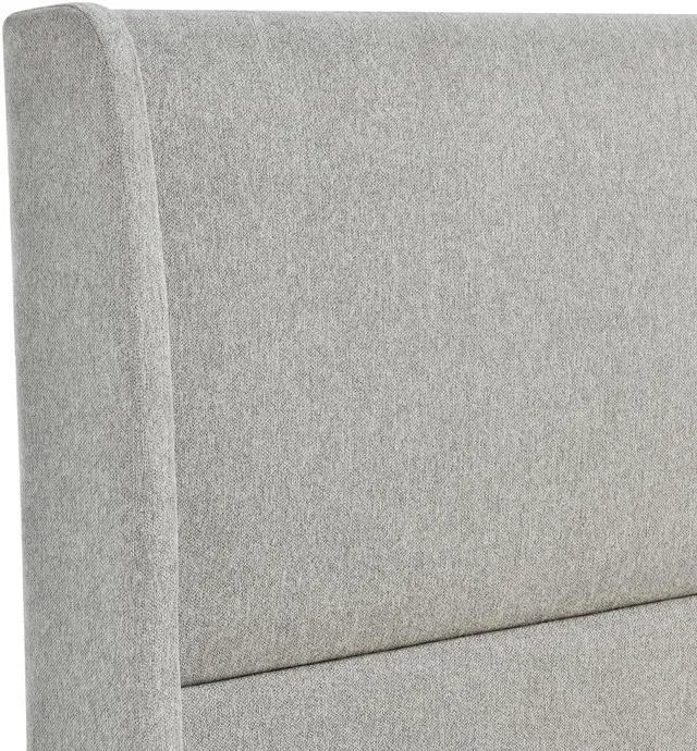 Alt view image 3 of 7 - Arles 3-Piece Upholstered Bedroom Set, Wingback Platform Bed with Two Nightstands