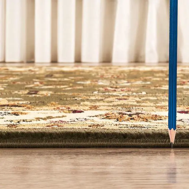 Alt view image 3 of 5 - Classic GC_VIN5008 Green 7 ft. 10 in. x 10 ft. 3 in. Area Rug