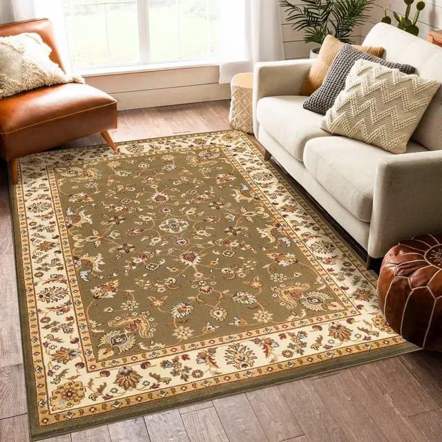 Main image of Classic GC_VIN5008 Green 7 ft. 10 in. x 10 ft. 3 in. Area Rug