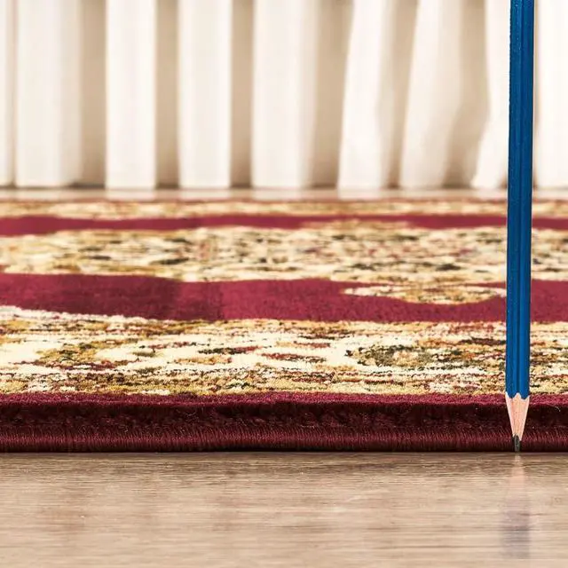 Alt view image 3 of 4 - Classic GC_VIN5009 Red 2 ft. x 3 ft. Area Rug