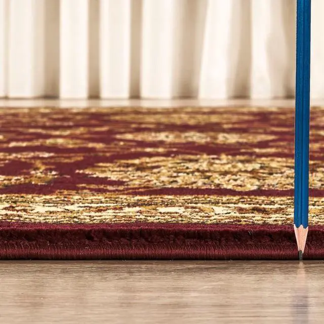 Alt view image 3 of 5 - Classic GC_VIN5012 Red 5 ft. 3 in. x 7 ft. 3 in. Area Rug