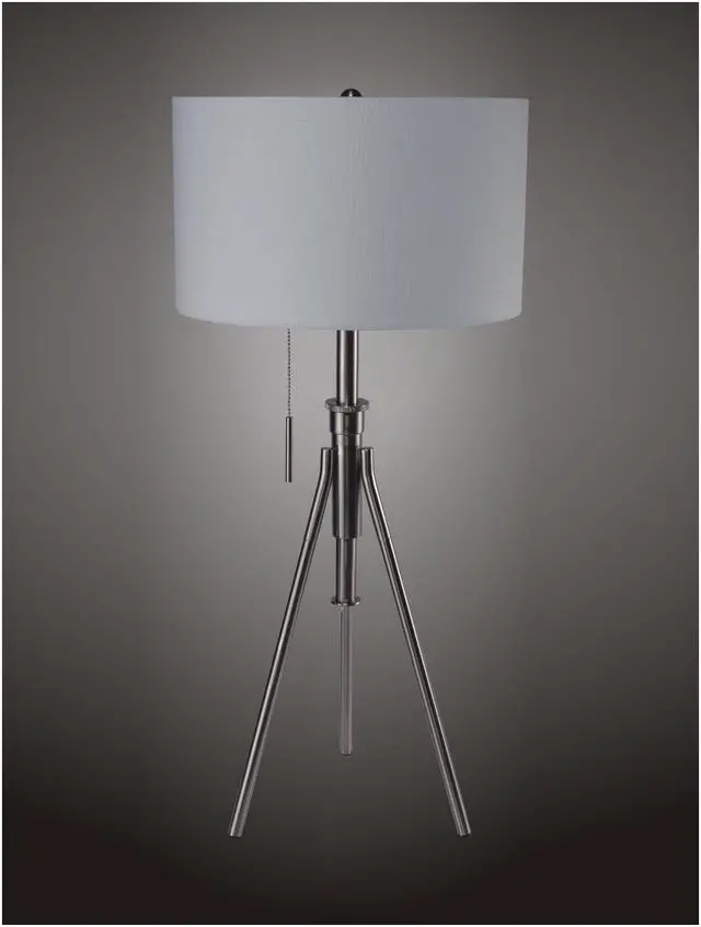 Alt view image 3 of 5 - 32-37"H Adjustable Tripod Table Lamp