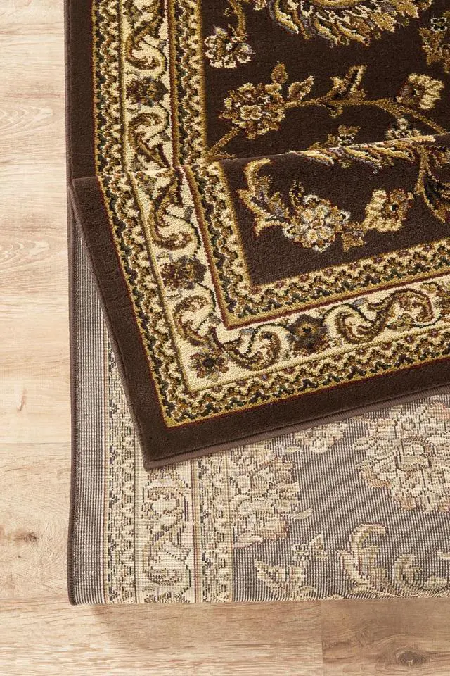 Alt view image 2 of 5 - Classic GC_VIN5013 Brown 7 ft. 10 in. x 10 ft. 3 in. Area Rug