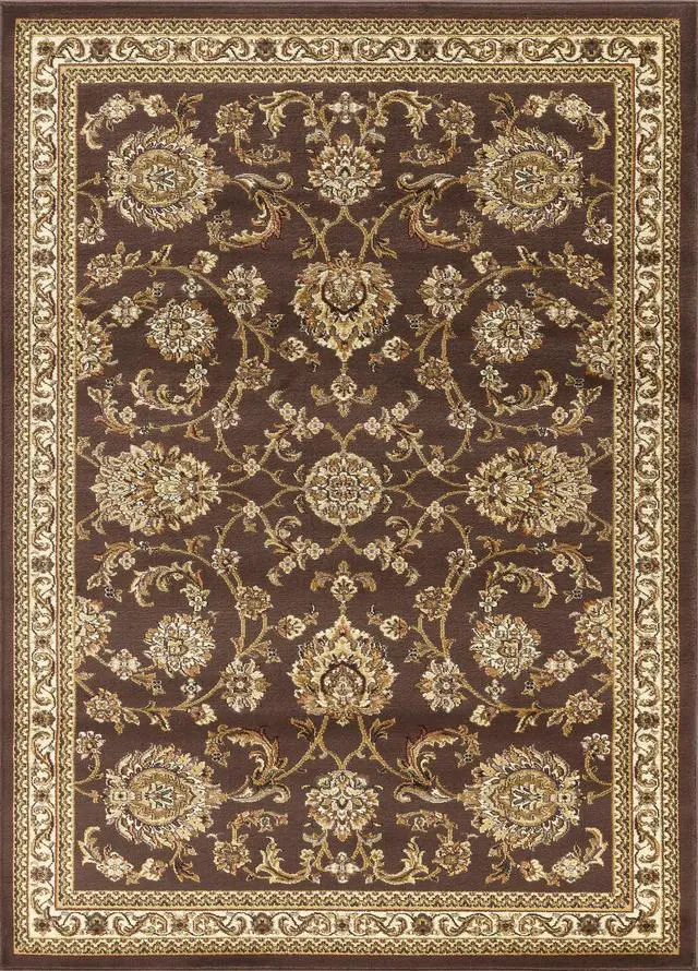 Alt view image 4 of 5 - Classic GC_VIN5013 Brown 7 ft. 10 in. x 10 ft. 3 in. Area Rug