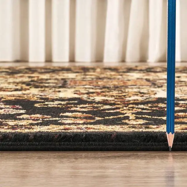 Alt view image 3 of 4 - Classic GC_VIN5016 Black 2 ft. x 3 ft. Area Rug