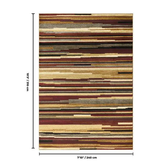 Alt view image 5 of 5 - Bristol GC_DYN7092 Multi 5 ft. 3 in. x 7 ft. 3 in. Area Rug