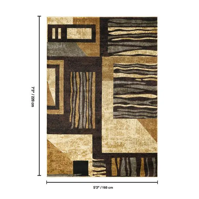 Alt view image 5 of 5 - Bristol GC_DYN7095 Multi 5 ft. 3 in. x 7 ft. 3 in. Area Rug