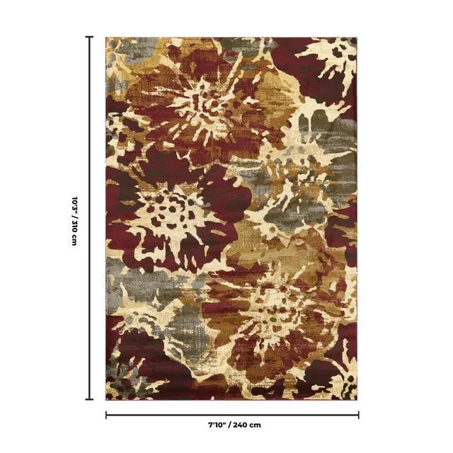 Alt view image 5 of 5 - Joy GC_BLI6064 Multi 7 ft. 10 in. x 10 ft. 3 in. Area Rug