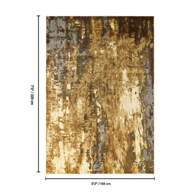 Alt view image 5 of 5 - Joy GC_BLI6065 Multi 5 ft. 3 in. x 7 ft. 3 in. Area Rug