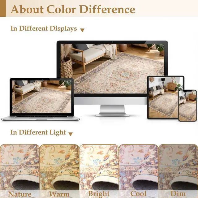 Alt view image 6 of 7 - Premier GC_HAM4002 9x12 Ivory Area Rug