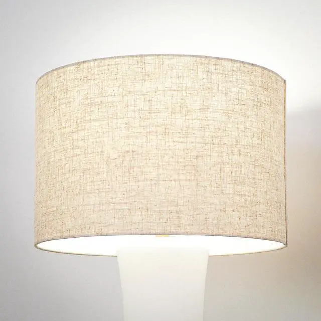Alt view image 5 of 7 - Cascade Glass Lamp Golden Base Off White Glass Table Lamp