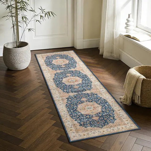 Main image of Premier GC_HAM4003 2x7 Navy Runner Rug