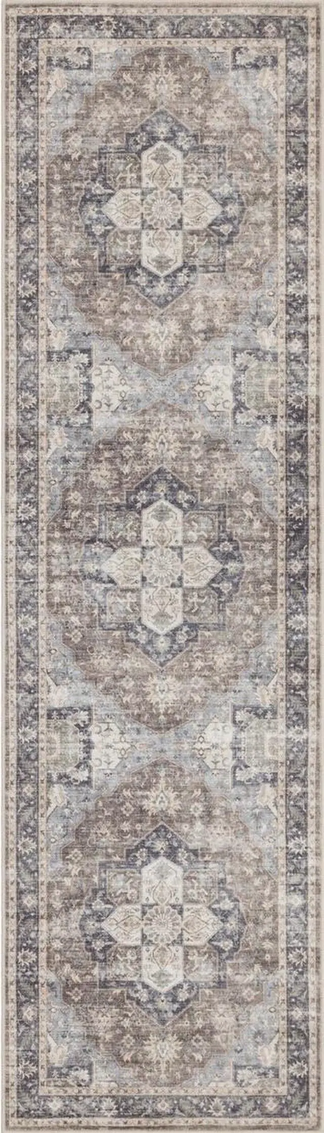 Alt view image 4 of 7 - Premier GC_HAM4006 2x7 Brown Runner Rug