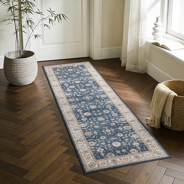 Main image of Premier GC_HAM4007 2x7 Navy Runner Rug