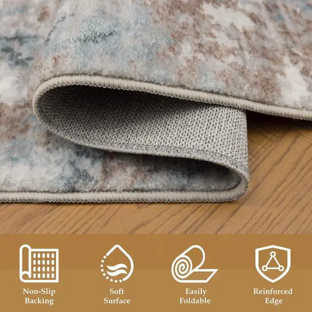 Alt view image 6 of 7 - Crystal GC_MET8003 2x3 Multi Accent Rug