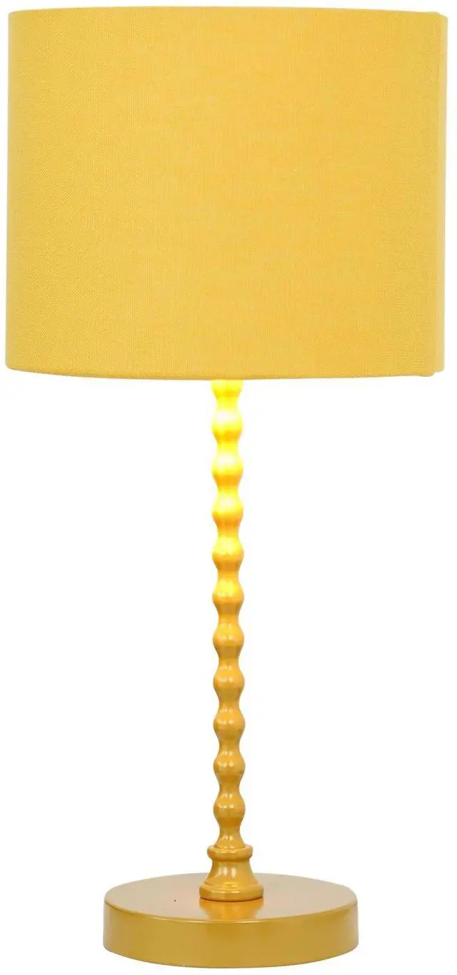 Main image of Modern Classic Desk Lamp Villa Living Room Bedroom Study Decorative Sereno Table Lamp Ochre and Gold 110-120V Table Light, Easy Assembly Table Lamp for Sale
