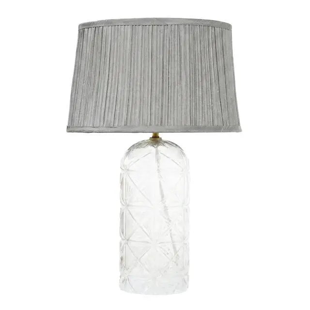 Alt view image 7 of 7 - High Quality Hotel European Modern Bed Side Nightstand Decorative Led Table/Desk Lamp Luxora Table Lamp Gold - Clear and Grey 110-120V