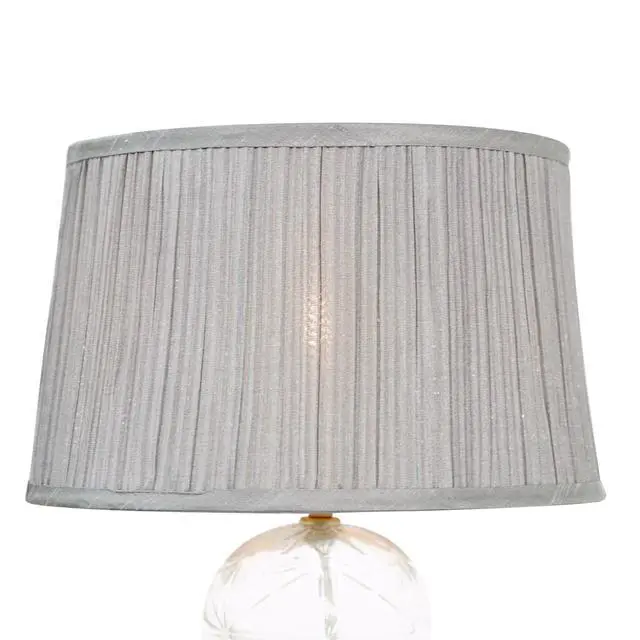 Alt view image 6 of 7 - High Quality Hotel European Modern Bed Side Nightstand Decorative Led Table/Desk Lamp Luxora Table Lamp Gold - Clear and Grey 110-120V