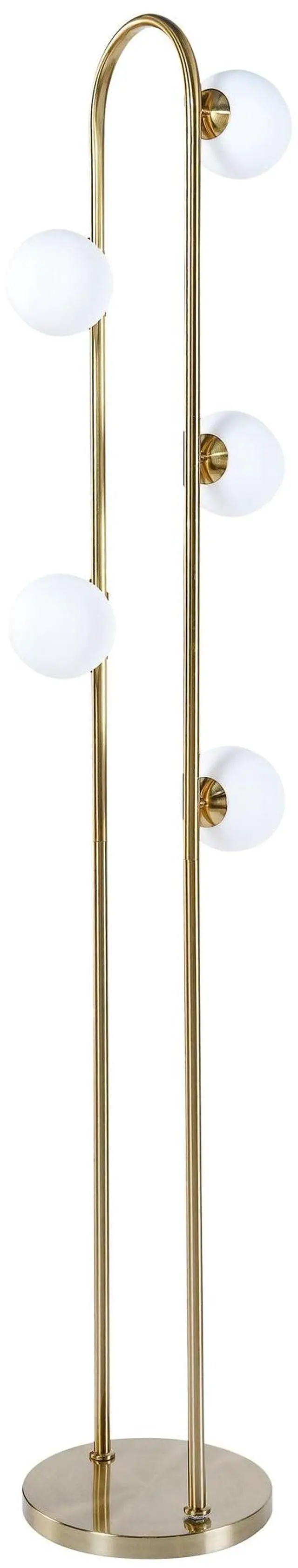 Alt view image 4 of 7 - Modern Floor Lamp for Living Room, Artema Floor Lamp with White, Tall Corner Lamp for Bedroom & Office Lighting