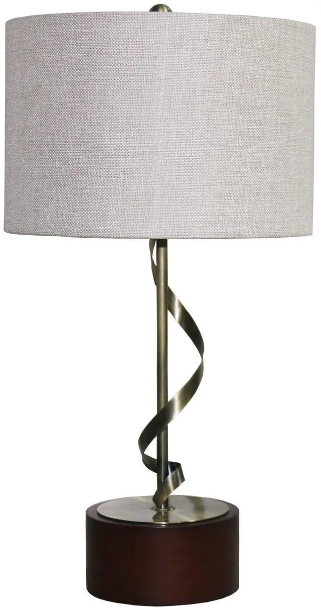 Main image of Bedside Bedroom Nightstand Desk Lamp Bedroom Study Lamps Solid Wood Creative Lights Reading Living Room Table Lampsfoundry Twisted Metal Table Lamp 110V