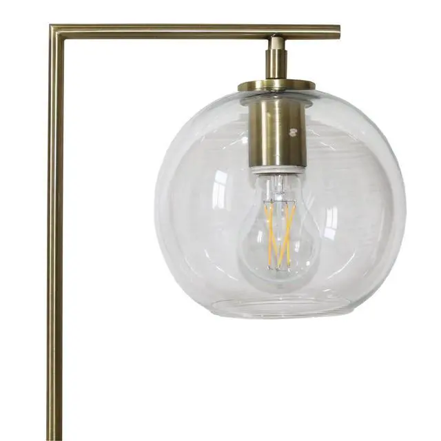 Alt view image 5 of 7 - Modern Classic Desk Lamp Villa Living Room Bedroom Study Decorative Original Design European Table Light, Easy Assembly Table Lamp for Sale, Wander Right Angle Glass Table Lamp - Bronze 110V