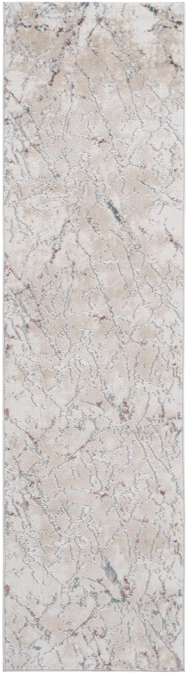 Main image of Collection 96*26 inch Multi / Contemporary Runner Rug
