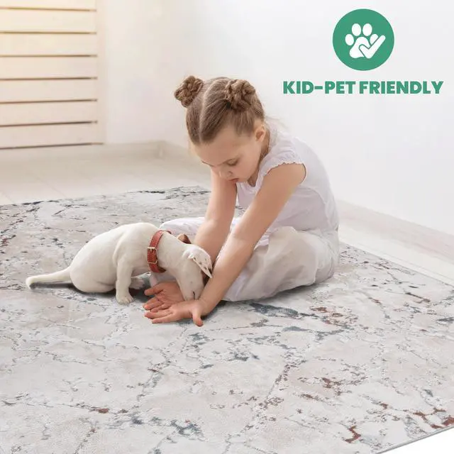 Alt view image 6 of 7 - Collection 96*26 inch Multi / Contemporary Runner Rug