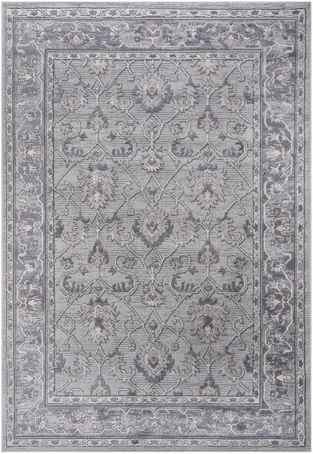 Main image of Collection 120*93 inch inch inch Ivory / Grey / Oriental Area Rug
