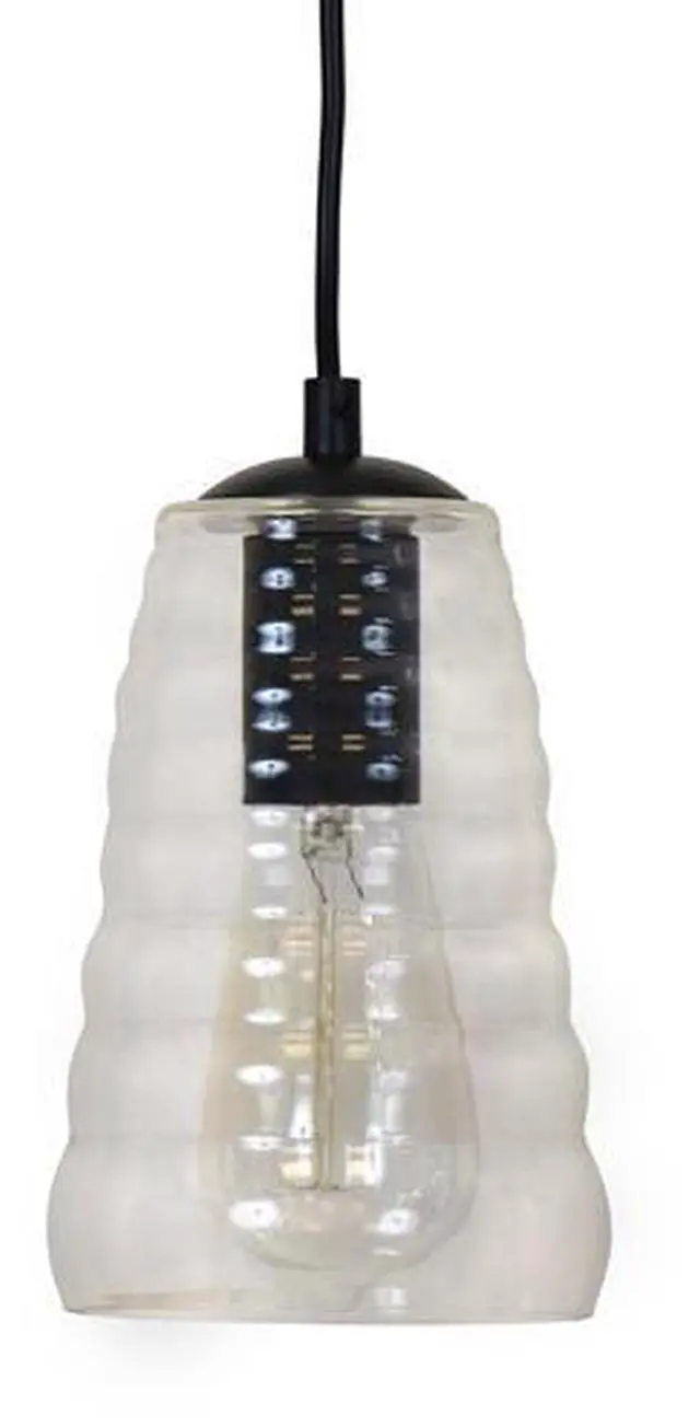 Main image of torus Long Pendant with Clear Glass